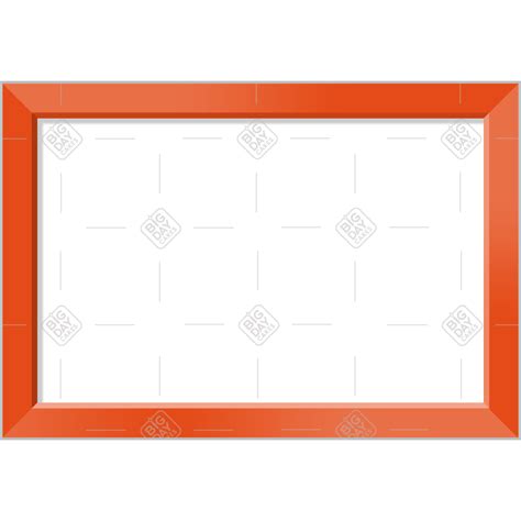 Simple Orange Frame Landscape