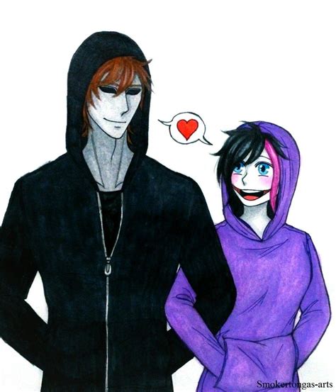 Eyeless Jack X Nina The Killer Me Encanta Mucho Esta Pareja X3