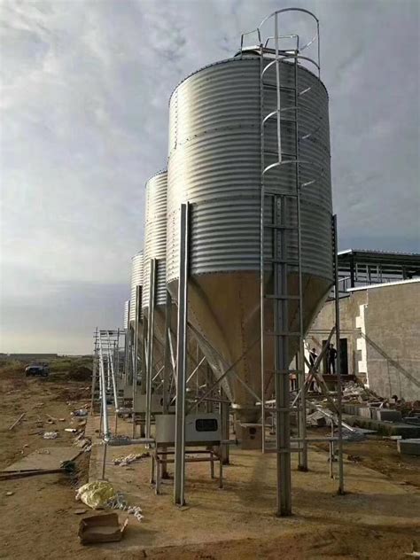 Chicken Feed Silo Pig Fodder Storage Bins Poultry Forage Storage Tower