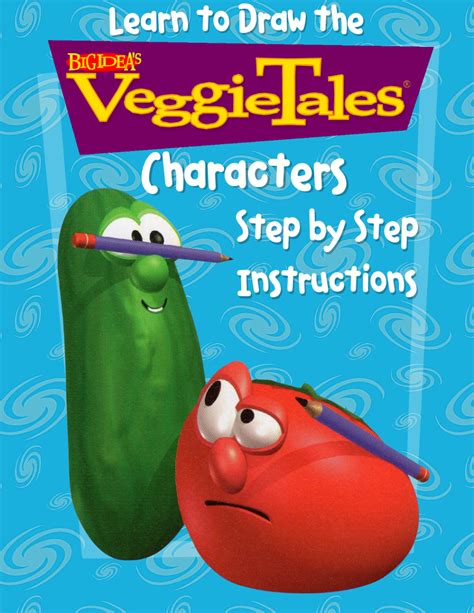 Learn To Draw The Veggietales Characters Cover By Ianandart Back Up 3 On Deviantart Learn To