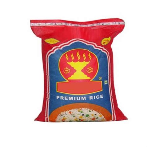 Bopp 25kg Premium Rice Packaging Bag Size 10105 Inch At Rs 9piece