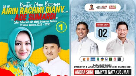 Hasil Resmi Pilkada Banten 2024 Airin Tumbang Andra Soni Menang 55 8