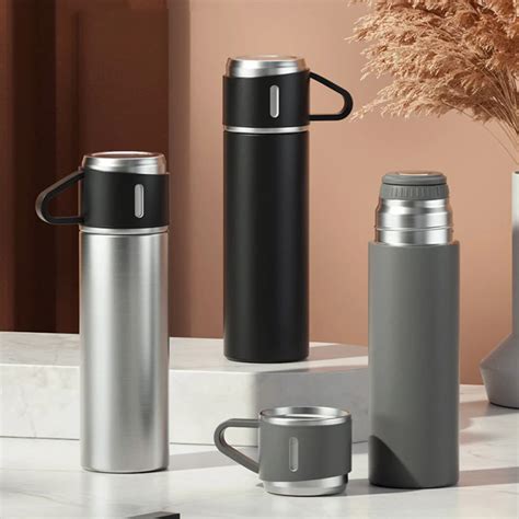 Custom Stainless Steel Vacuum Thermo Flask Gift Sets Buy Custom