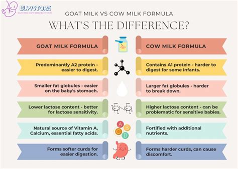 Goat Milk Vs Cow Milk Formula Which One Is Better For Your Baby