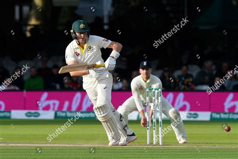 Marnus Labuschagne Australia Batting During International Editorial ...