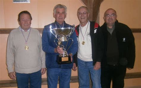 Boules Pierre Mac A Remport Le Challenge Municipal Le T L Gramme