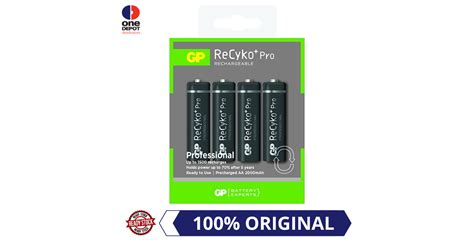 Gp Recyko Pro Battery Mah Aa Battery Pack One Depot Distributors