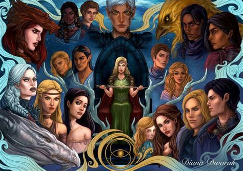 Throne Of Glass Characters Abraxos Manon Asterin Elide Ansel Fenrys Lorcan Nehemia Sam