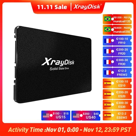 Aliexpress SSD Sata III Xraydisk 120GB 240GB R 40 R 97 Contas