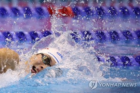 황선우 자유형 200m 한국新세계선수권 2회 연속 메달 새역사종합 韓聯社