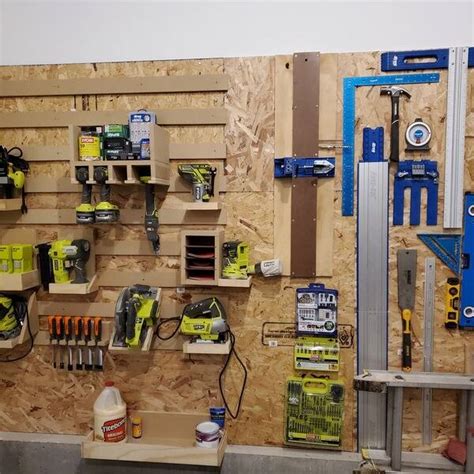 French Cleat Ryobi Tool Wall Ryobi Nation Projects