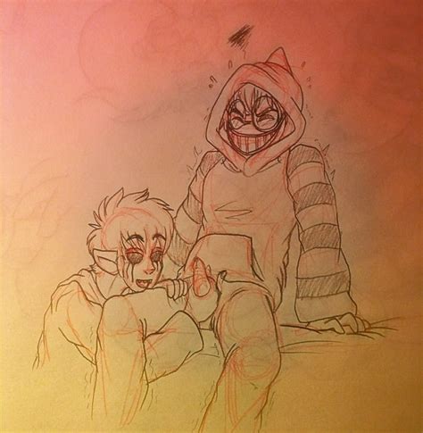 Rule 34 Bed Clothing Creepypasta Eyeless Jack Icetigerkitten Male Male Only Masturbation