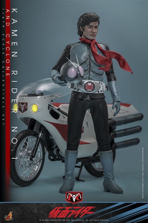 Kamen Rider No 1 And Cyclone Set Kamen Rider Hot Toys TMS148 1 6 Scale Figure