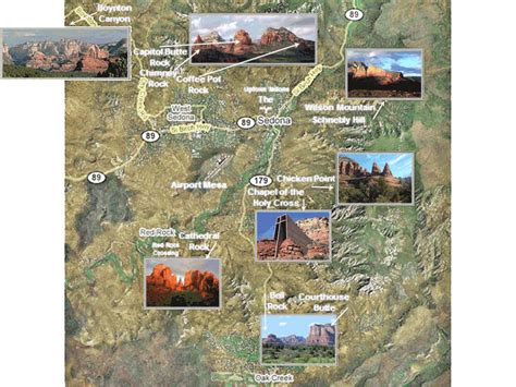 sedona scenic drive map - Fawn Wynne