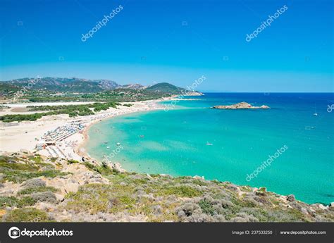 Panorama Wonderful Beaches Chia Sardinia Italy — Stock Photo © Isaac74 #237533250