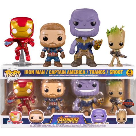 Funko Pop Marvel Avengers Infinity War Thanos Target Exclusive Bobble