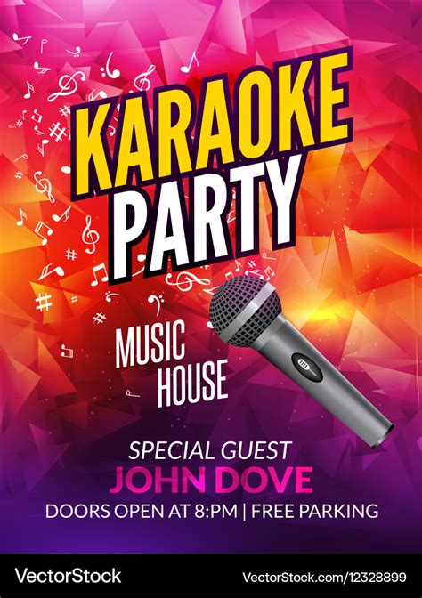 Karaoke Party Invitations