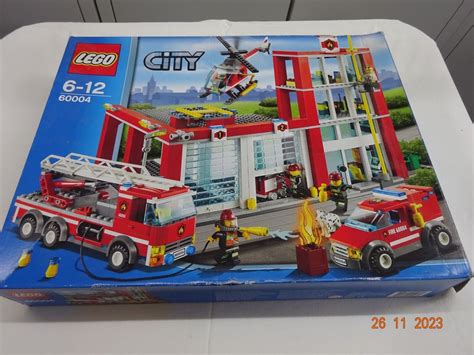 Lego City Feuerwehr Hauptquartier Komplett Ovp Mit