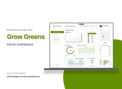 Grow Greens - Admin Dashboard :: Behance