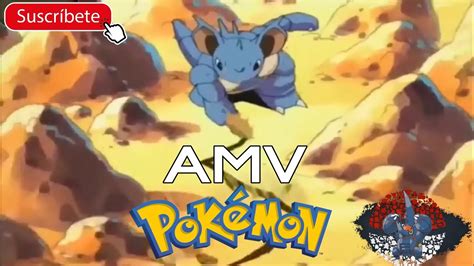 Amv Pok Mon Ash Vs Gary Liga Jhoto Youtube