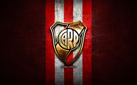 Descargar Fondos De Pantalla River Plate Fc De Oro Logotipo Argentino