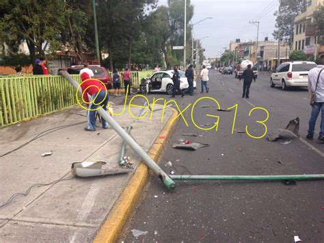 Choque En Iztapalapa Deja Tres Lesionados