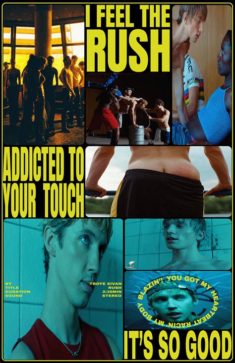 Troye Sivan Rush Mv Poster On Behance