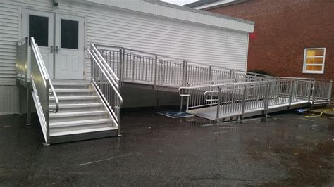 Ct Ramp Entry Stairs Upside Innovations Installation