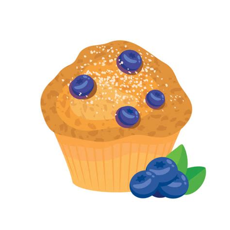 Blueberry Muffin Illustrations Royalty Free Vector Graphics And Clip Art