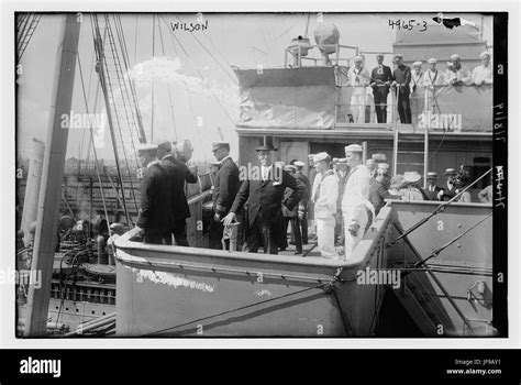 Wilson Aboard A Ship Likely Captured During A Maritime Journey