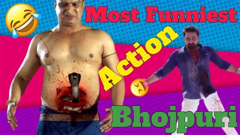 Most Funniest Action Scenes Bhojpuri Action Scenes Ft Pawan Singh Roasting With Ohm