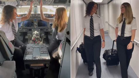 Mother Daughter Pilot Duo Creates History Flies A Plane Together