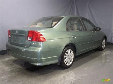 2004 Galapagos Green Honda Civic Lx Sedan 29137914 Photo 3 Gtcarlot