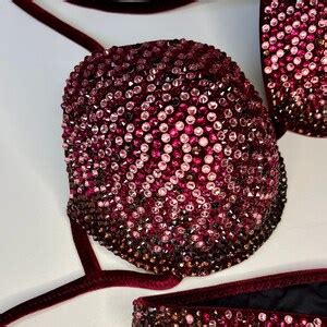 Competition Bikini IFBB DBFV Bodybuilding Competition Set Rhinestones Posingsuit Stagewear