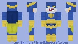 Captain Ukraine | Super hero Minecraft Skin
