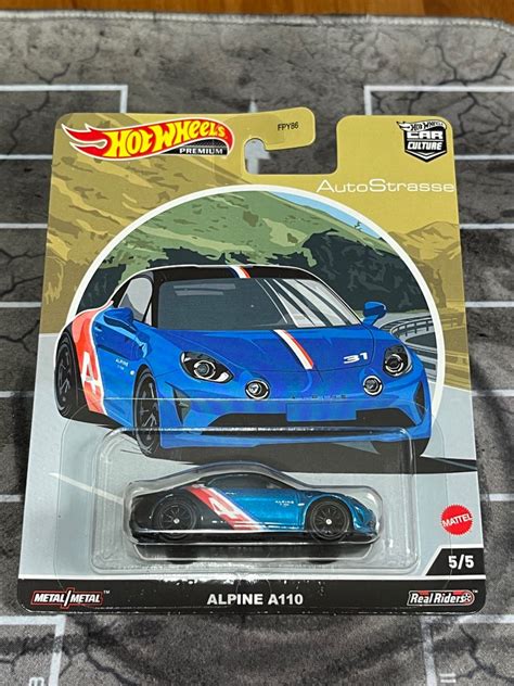 Hot Wheels Car Culture Auto Strasse Alpine A Hobbies Toys Toys Games On Carousell