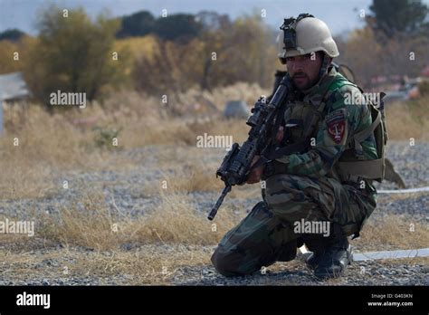 N Afghan National Army Special Forces Member Stock Photo Alamy