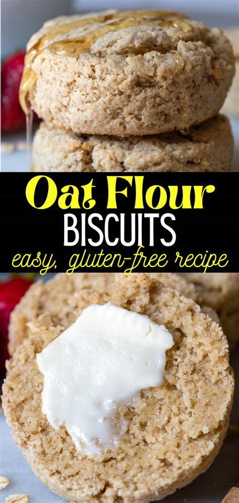 Fluffy Oat Flour Drop Biscuits No Flour Gluten Free Easy Recipe