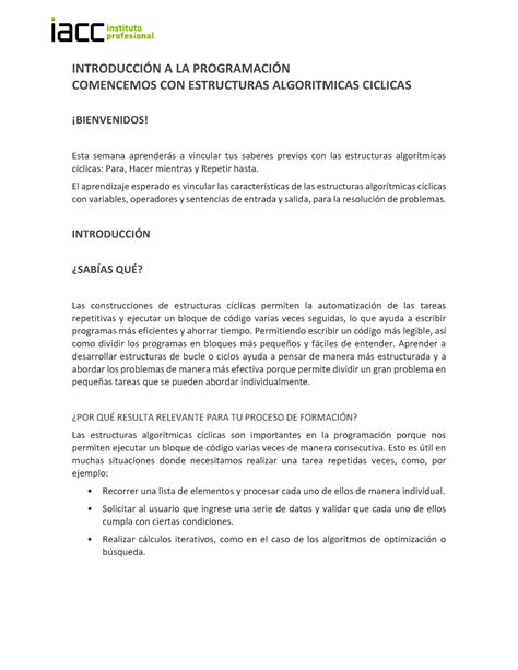 S Notas Inicio Acc Intpg Introduccin A La Programacin