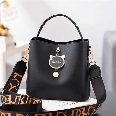 Jual Jt12111 Black Tas Selempang Wanita Cantik Import Terbaru