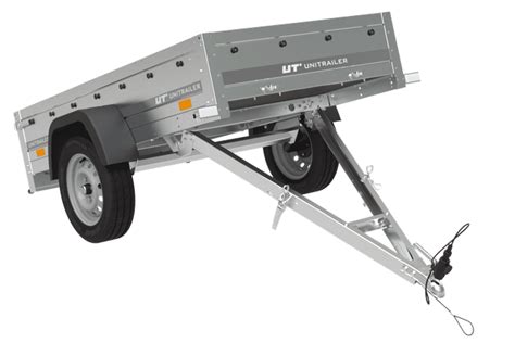 Carello Rimorchio Per Auto Leggero GARDEN TRAILER 200 KIPP NUOVO