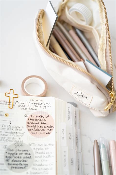 Bible Journaling Set Selah Collection Highlighters And Pens No Blee