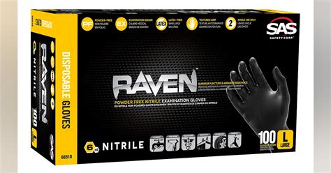 Raven Disposable Nitrile Gloves Fleet Maintenance