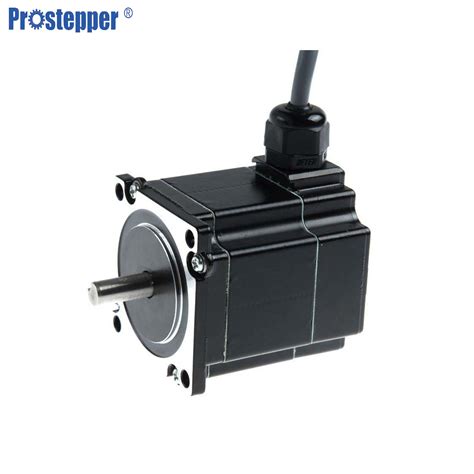 Black Three Phase Mm Ip Nema Waterproof Stepper Motor