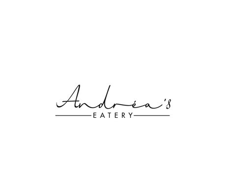 Serious, Personable, American Restaurant Logo Design for Andréa's ( In ...