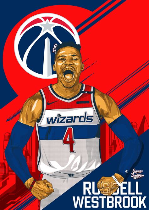 Russell Westbrook Wizards Wallpapers - Wallpaper Cave