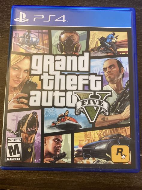 Mavin Grand Theft Auto V Gta Sony Playstation Ps Complete W Map