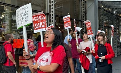 The New York Times Tech Guild Approves Strike Communications Workers