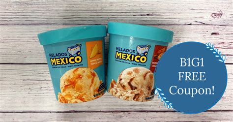 Helados Mexico Ice Cream B G Free Coupon Kroger Krazy