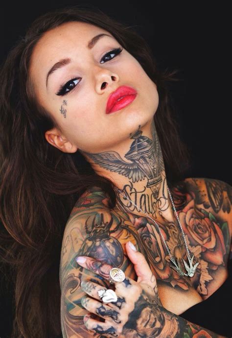 Cleo Wattenstrom Tattoo Model XoXo Hot Tattoos Tattoos And